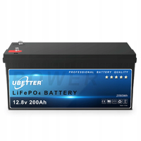 Bateria litowa LiFePO4 UBETTER 12V 200Ah BMS